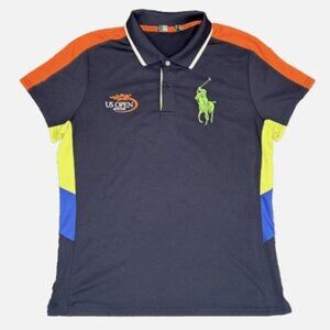 Official Polo Ralph Lauren US Open 2016 Ball Person Polo Shirt Women's Size Med